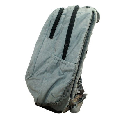 LL Bean Big Kids Gray Weatherproof Polyester Comfort Carry Laptop Pack 28L