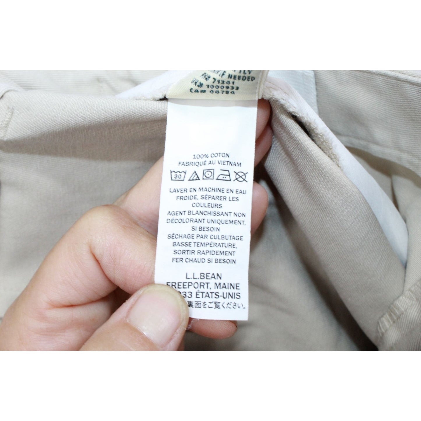 LL Bean Women's Wrinkle Free Bayside Pants High-Rise Hidden Comfort Waist 6 Pet